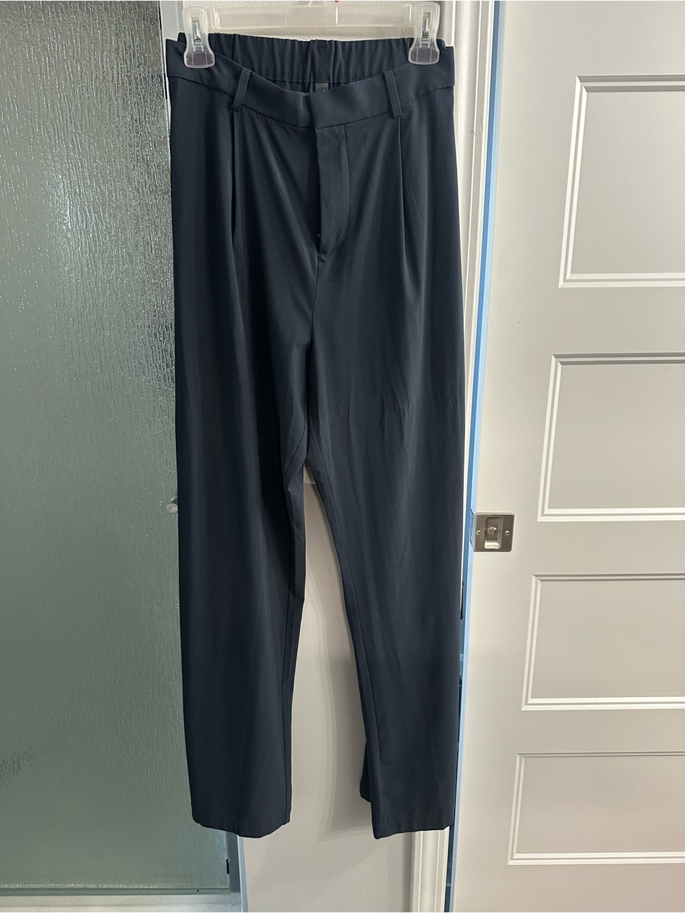 Vuori Wide leg Pants LONG - grey blue